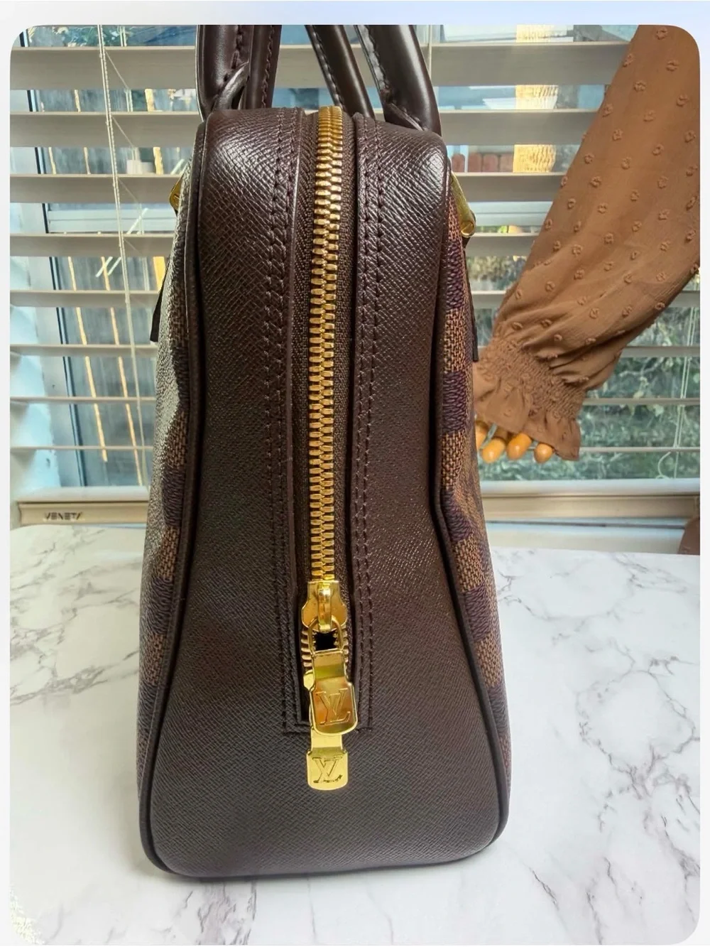 Louis Vuitton Brera Black Messenger Bag